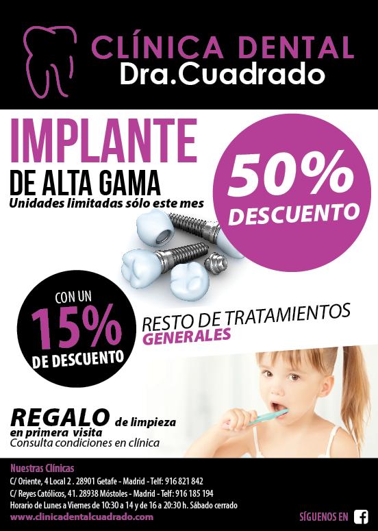 Vuelven las Promociones de Clínica Dental Cuadrado, ¡sólo para este mes de Febrero!